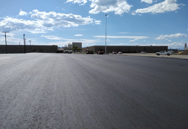 A highway road view at Denver ,CO