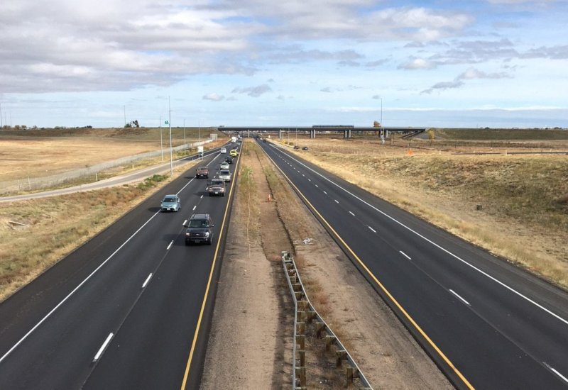 The top view of highways 