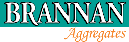 The logo of Brannan aggregates 