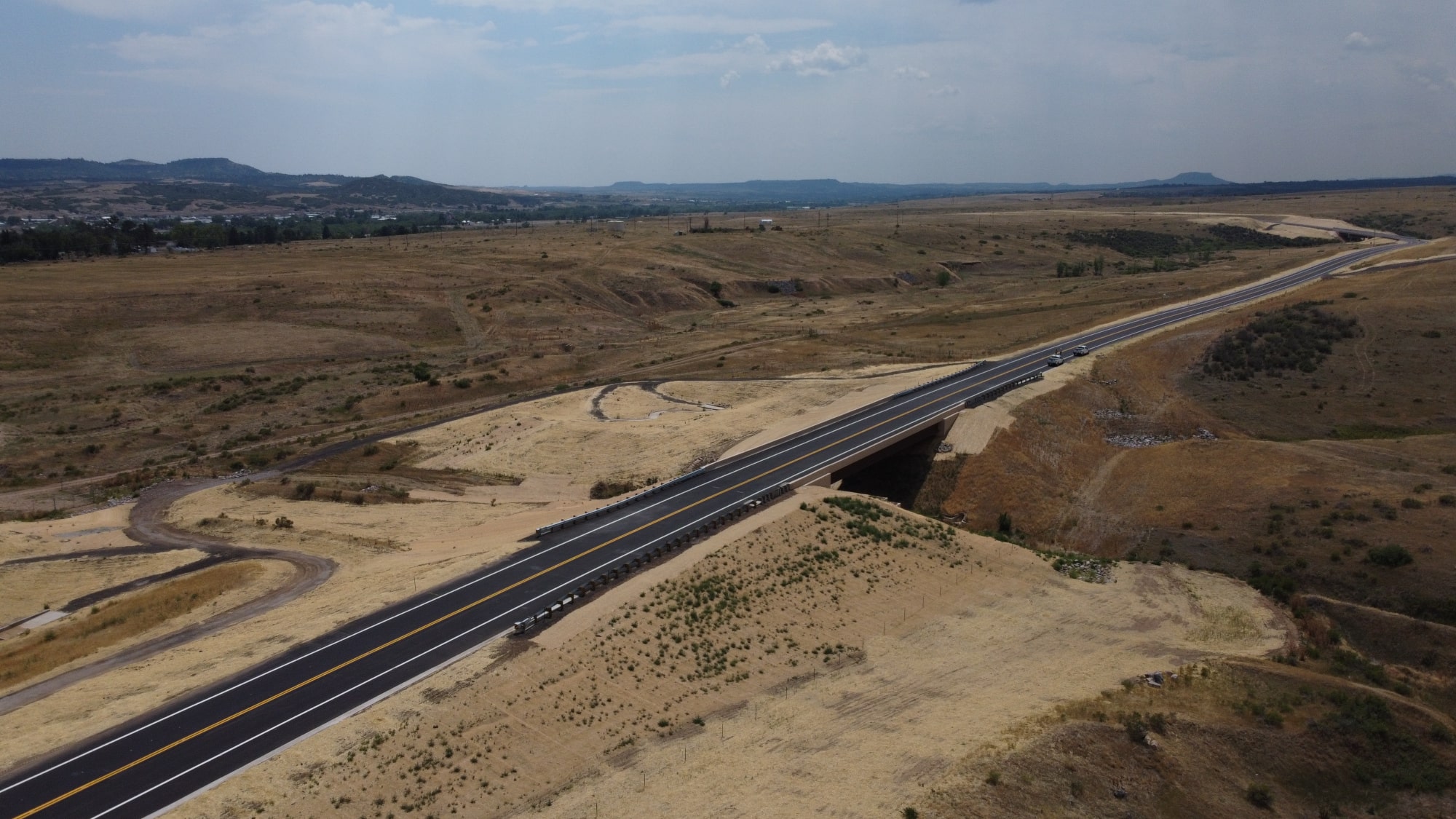 The urban highway in Colorado