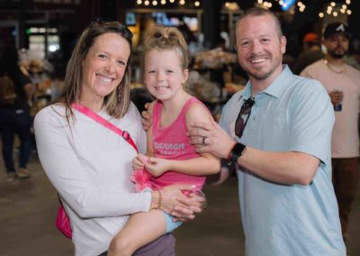 Guests enjoying family moments at Brannan Company Picnic 2025 in Denver, CO.