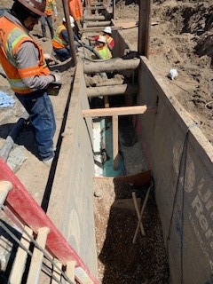 The staff working for Sewer Project at Denver, CO