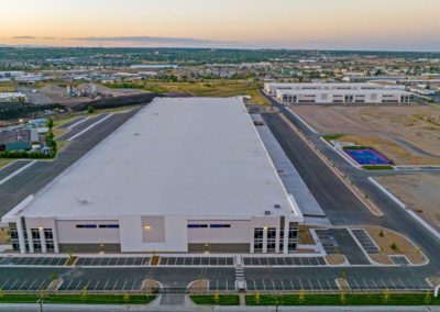 NAPA Quantum56 project in Denver, CO, machinery and equipment on-site